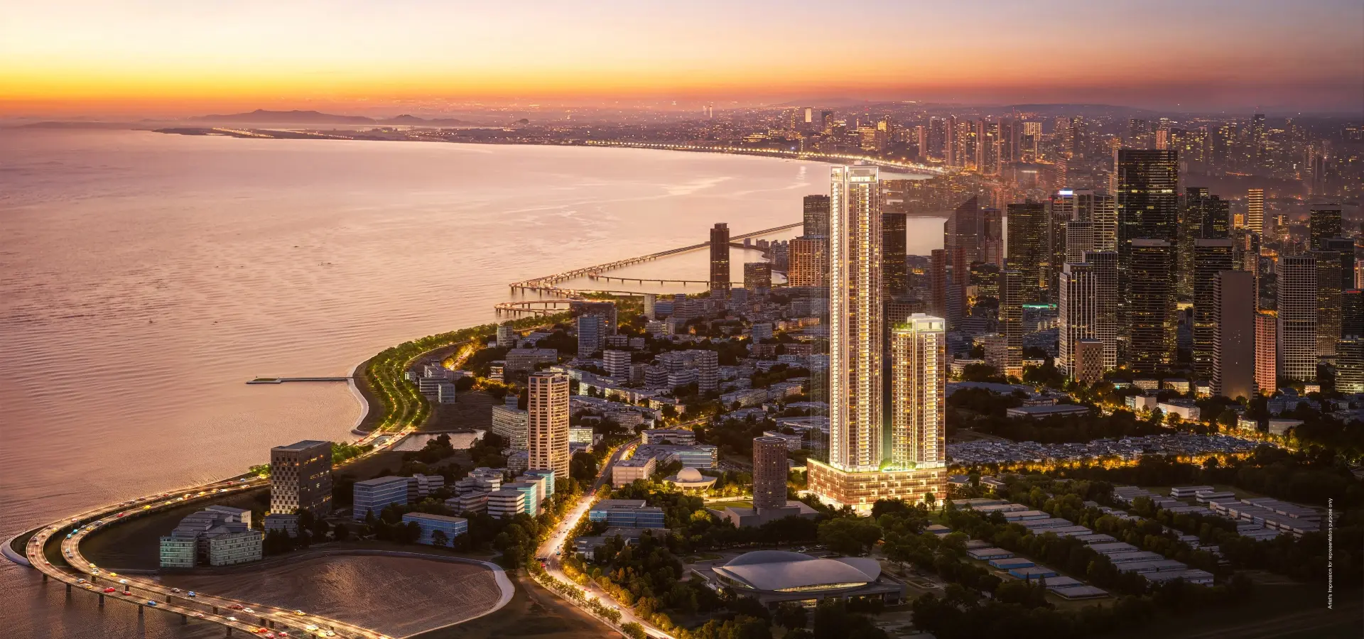 Godrej Trilogy Seafront Worli Luxury Elevation